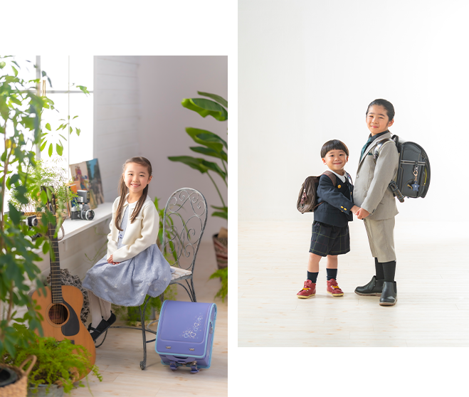 新しいスタートを写真で残しましょう。