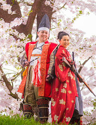 会津SAMURAIコスチューム