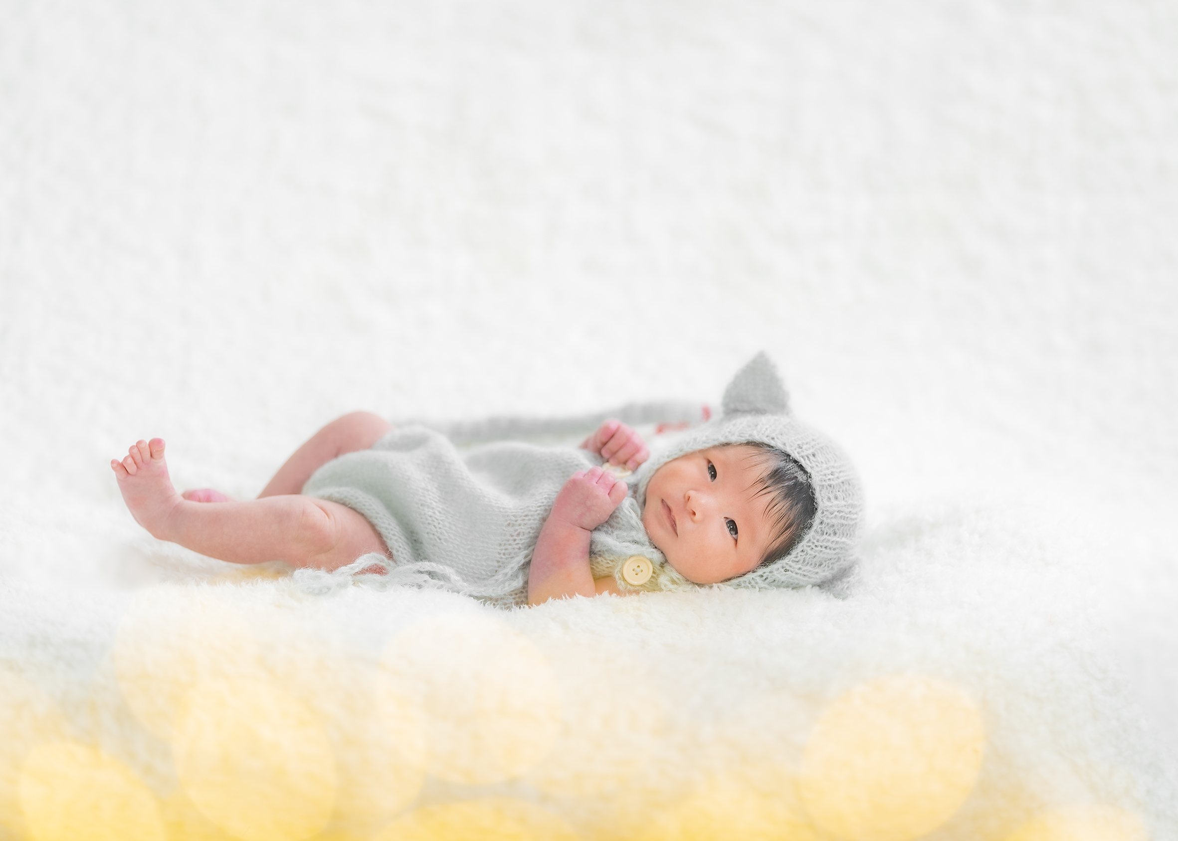 ニューボーンフォトが人気です